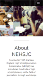 Mobile Screenshot of nehsjc.org